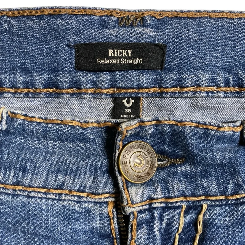 Men’s True Religion Ricky Super T Straight Leg Jeans